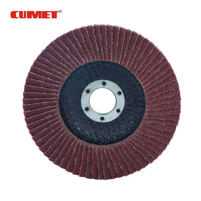 ALUMINUM OXIDE FLAP WHEEL RED