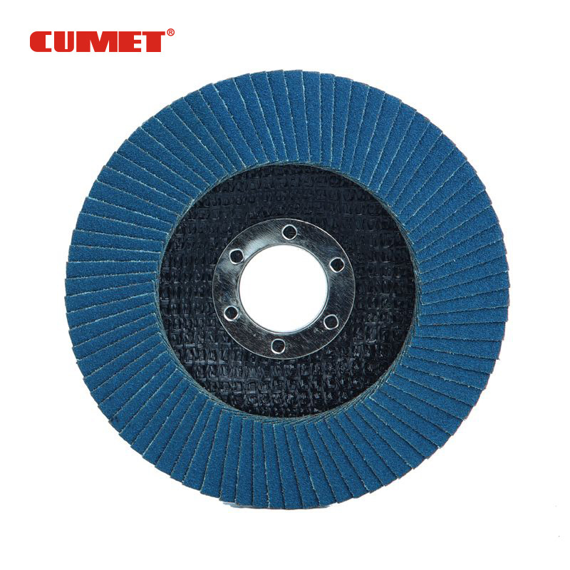 ZIRC OXIDE FLAP WHEEL BLUE