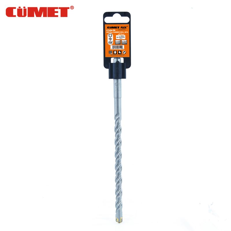 SDS PLUS DRILL BIT 4 CUTTER CUMET