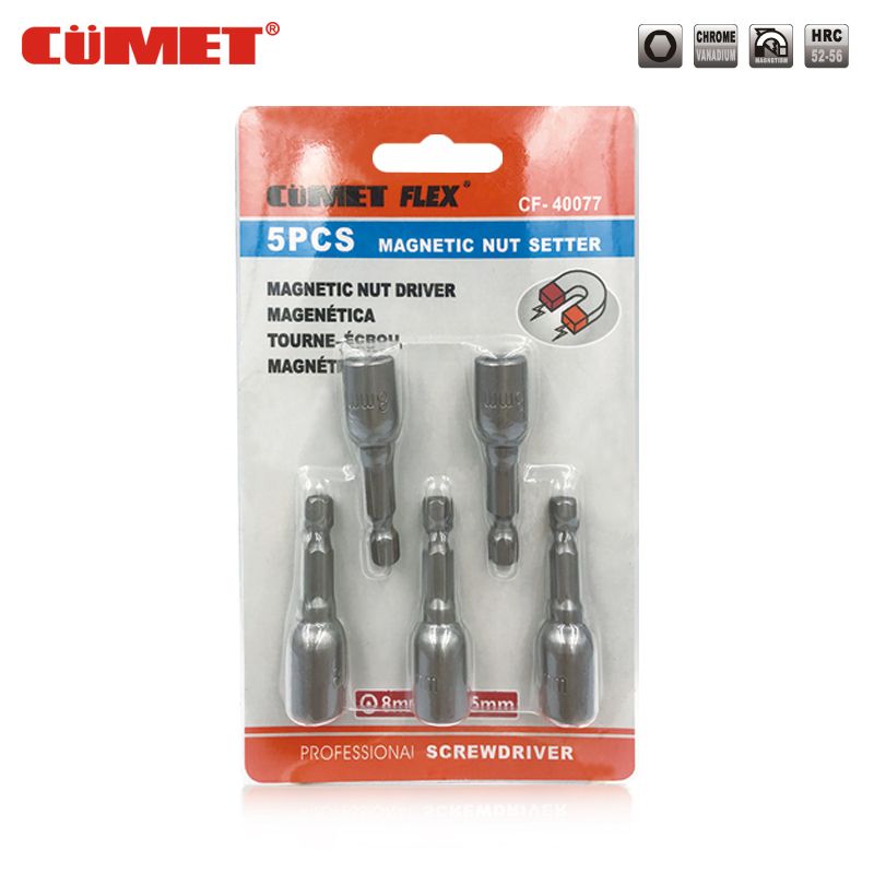 5PCS MAGNETIC NUT SETTER