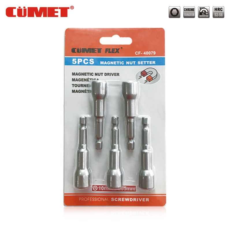 5PCS MAGNETIC NUT SETTER